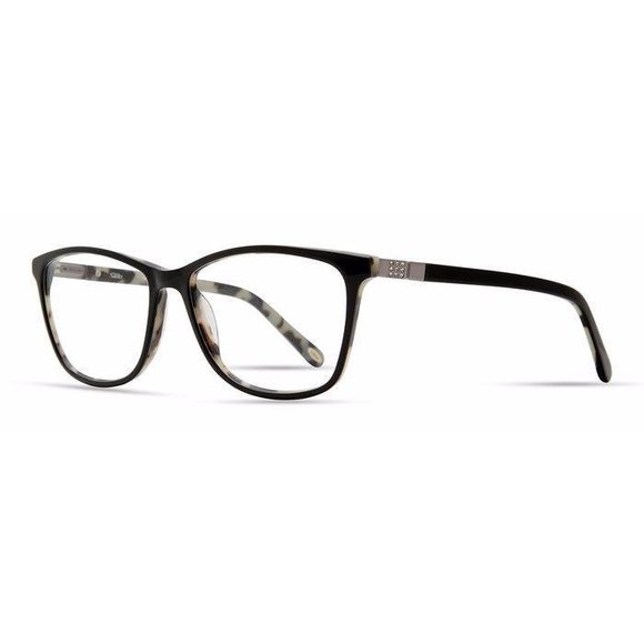 EMOZIONI EM-4055 Eyeglasses TCB-BK-WHT-HVN 55mm